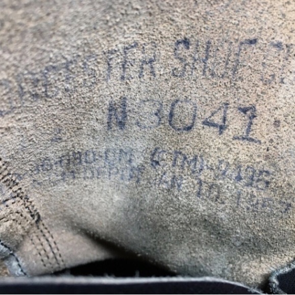 Vtg Vietnam Era Combat Boots 1967 USGI USMC ARMY Leather Cap Toe BFG Size 10.5 - Picture 11 of 13